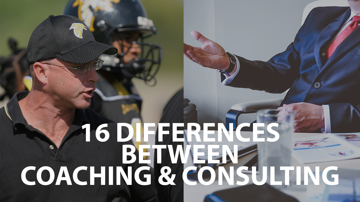 16 Differences Between Business Coaching and Consulting!