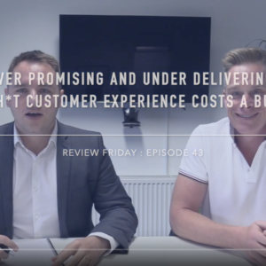 Over Promising and Under Delivering — What Shit Customer Experience Costs a Business LEwis Haydon Andy Hemming Executive Coach West Midlands UK